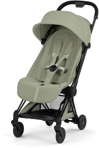 Cybex Coya Style Collection - lekki wózek spacerowy | Sage Green on Matt Black
