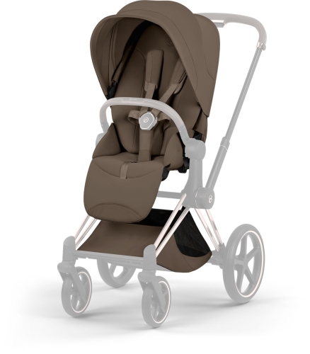 Cybex Priam / e-Priam Style Seat Pack - siedzisko wózka | Coconut Brown