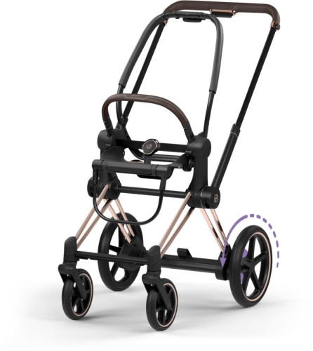 Cybex e-Priam Style - rama do wózka e-Priam 5.0 | Rosegold