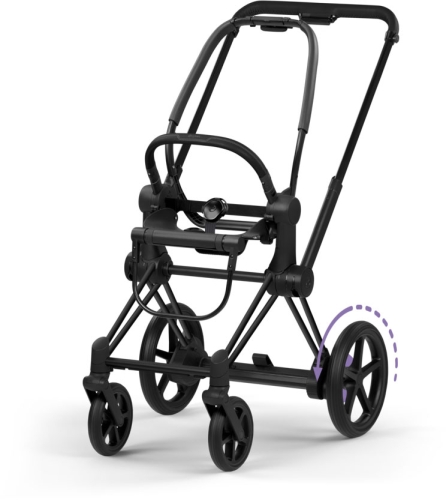 Cybex e-Priam Style - rama do wózka e-Priam 5.0 | Matt Black