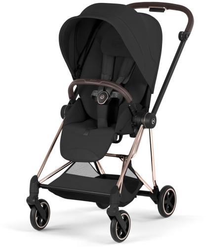 Cybex Mios Style Collection - elegancki, kompaktowy wózek spacerowy | Sepia Black