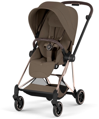 Cybex Mios Style Collection - elegancki, kompaktowy wózek spacerowy | Coconut Brown