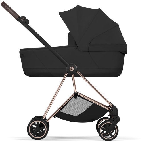 Cybex Mios Style Collection - elegancki, kompaktowy wózek miejski 2w1 | Sepia Black 