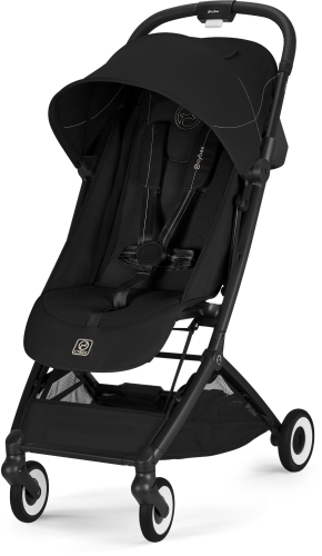 Cybex Orfeo - lekki wózek spacerowy miejski do samolotu | BLK Magic Black