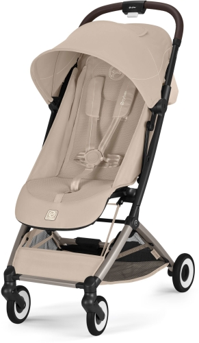 Cybex Orfeo - lekki wózek spacerowy miejski do samolotu | TPE Almond Beige