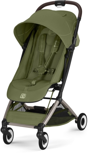 Cybex Orfeo - lekki wózek spacerowy miejski do samolotu | TPE Moss Green