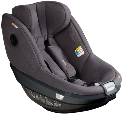 BeSafe Beyond 2 360 - fotelik samochodowy 0-22 kg, 61-125 cm | Dark Grey Melange