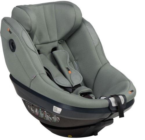 BeSafe Beyond 2 360 - fotelik samochodowy 0-22 kg, 61-125 cm | Meadow Green Soft