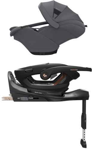 Maxi Cosi Coral Slide PRO 360 - fotelik samochodowy dla niemowląt 40-87 cm, ~0-13 kg, zestaw z bazą | Coral Slide PRO