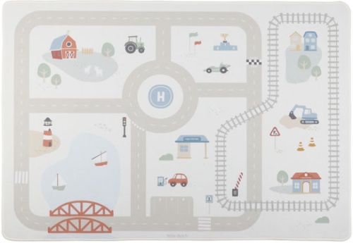 Little Dutch - dywan do zabawy droga, 100x140 cm