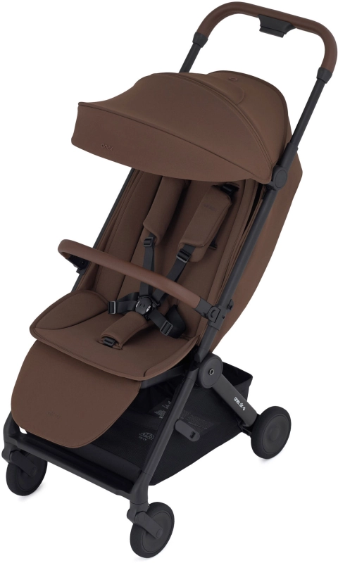 Anex Air-Q brązowy wózek dziecięcy, lekki, do samolotu.