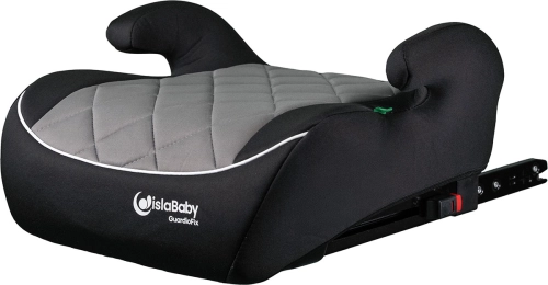 IslaBaby GuardioFix - podstawka, podkładka do samochodu dla dzieci 125-150 cm z ISOFIX | Grey