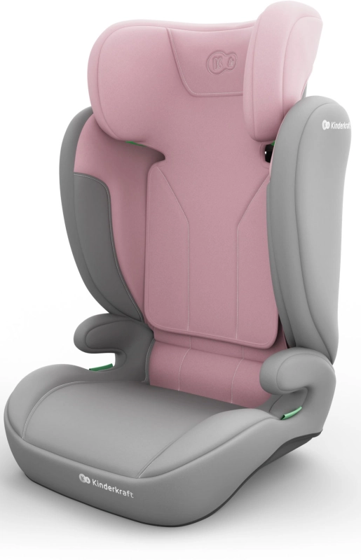 Różowy fotelik samochodowy dla dziewczynki