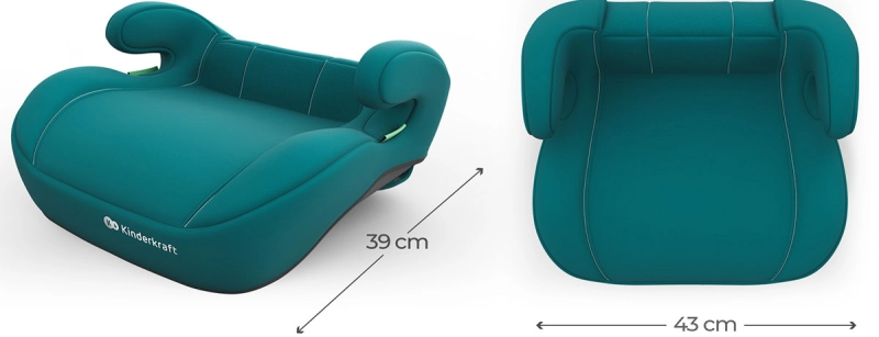 Kinderkraft i-Spark 2 Plus booster wymiary