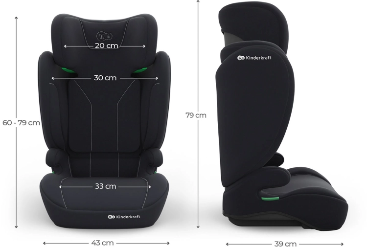 Kinderkraft i-Spark 2 Plus wymiary