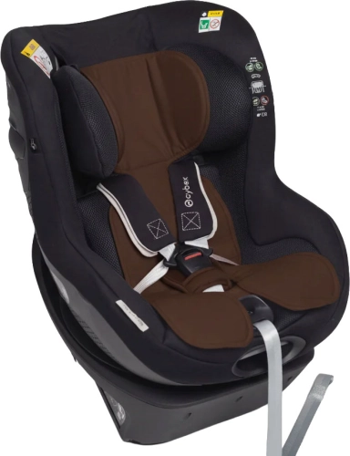 Piapimo - wkładka antypotowa z lnem do fotelika | 9-18 kg Brązowy