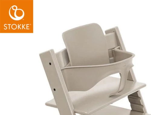 Stokke Tripp Trapp Baby Set v2 - zestaw dla małego dziecka | Cashmere Grey