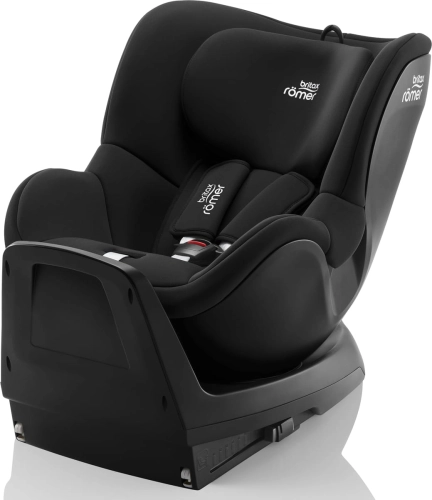 Britax Romer Dualfix M PLUS - obrotowy fotelik samochodowy ~0-18kg | Space Black, Outlet