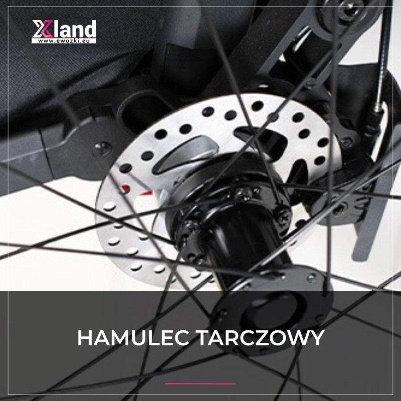 X-lander Booster 2 PRO przyczepka rowerowa z hamulcem tarczowym