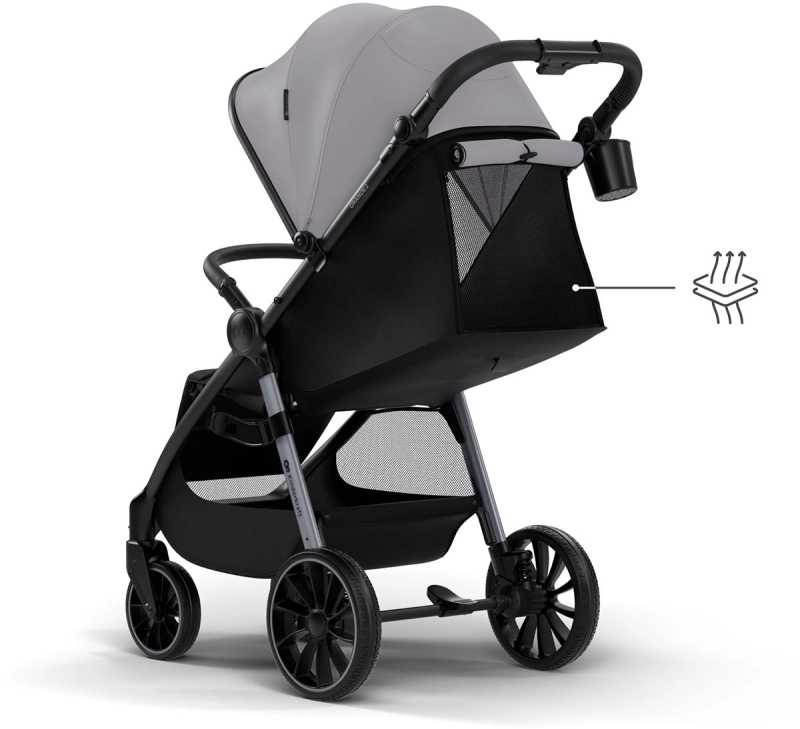 Kinderkraft wózek dziecięcy typu spacerówka z panelem wentylacyjnym w oparciu