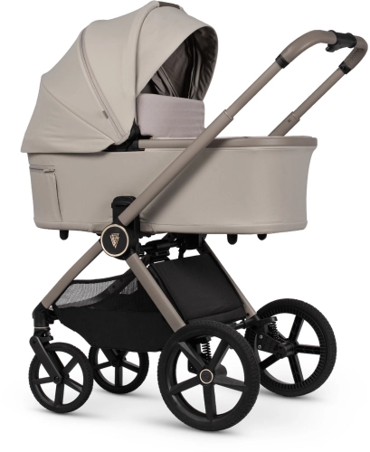 Venicci Upline 3 - wielofunkcyjny wózek dziecięcy, zestaw 2w1 | Pebble