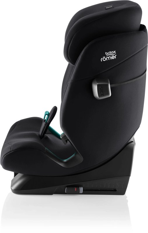 Czarny fotelik dziecięcy do samochodu 15-36 kg