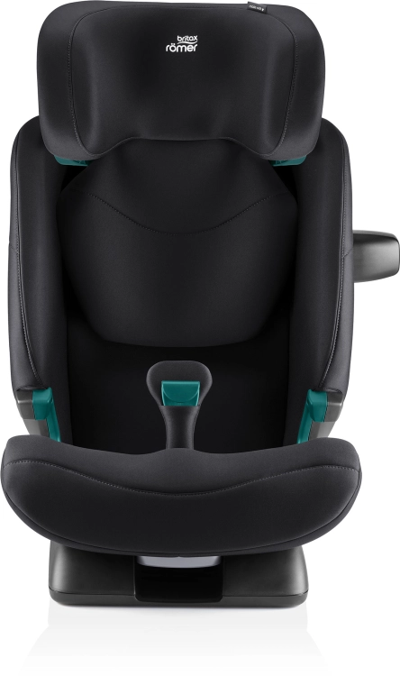 Czarny fotelik samochodowy Britax-Romer Safefix