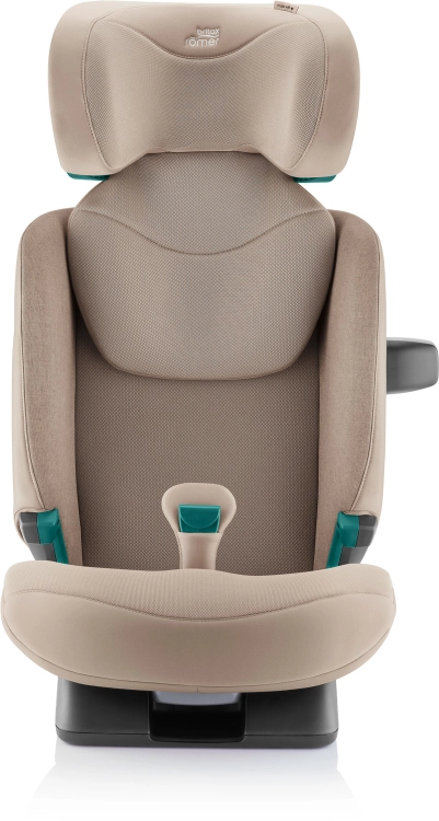 Beżowy fotelik samochodowy Britax-Romer Safefix
