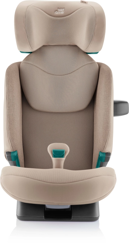 Beżowy fotelik samochodowy Britax-Romer Safefix