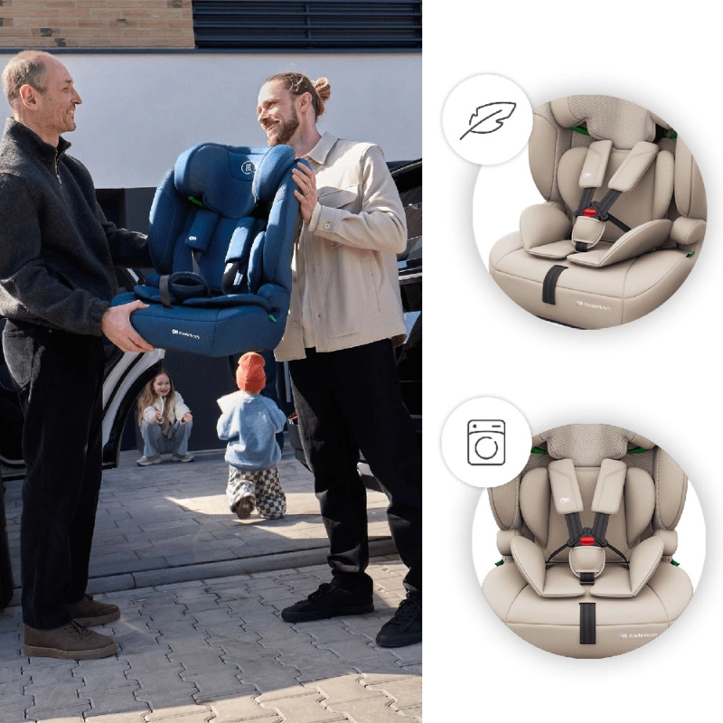 Lekki fotelik samochodowy dla dziecka