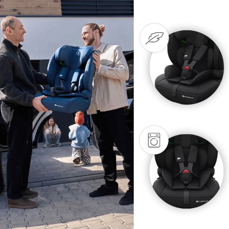 Lekki fotelik samochodowy dla dziecka