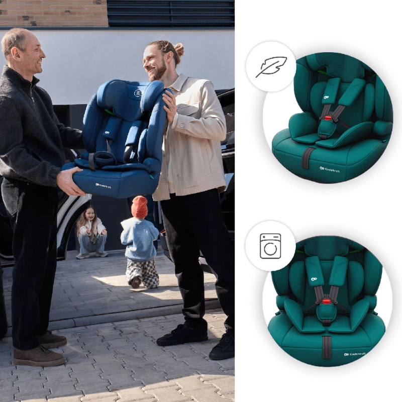 Lekki fotelik samochodowy dla dziecka