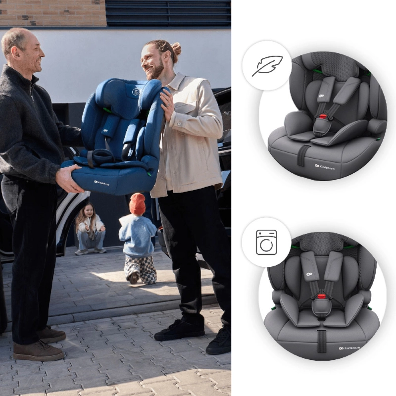 Lekki fotelik samochodowy dla dziecka