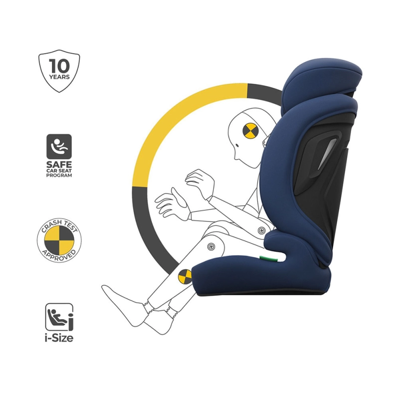 Kinderkraft fotelik i-Size granatowy