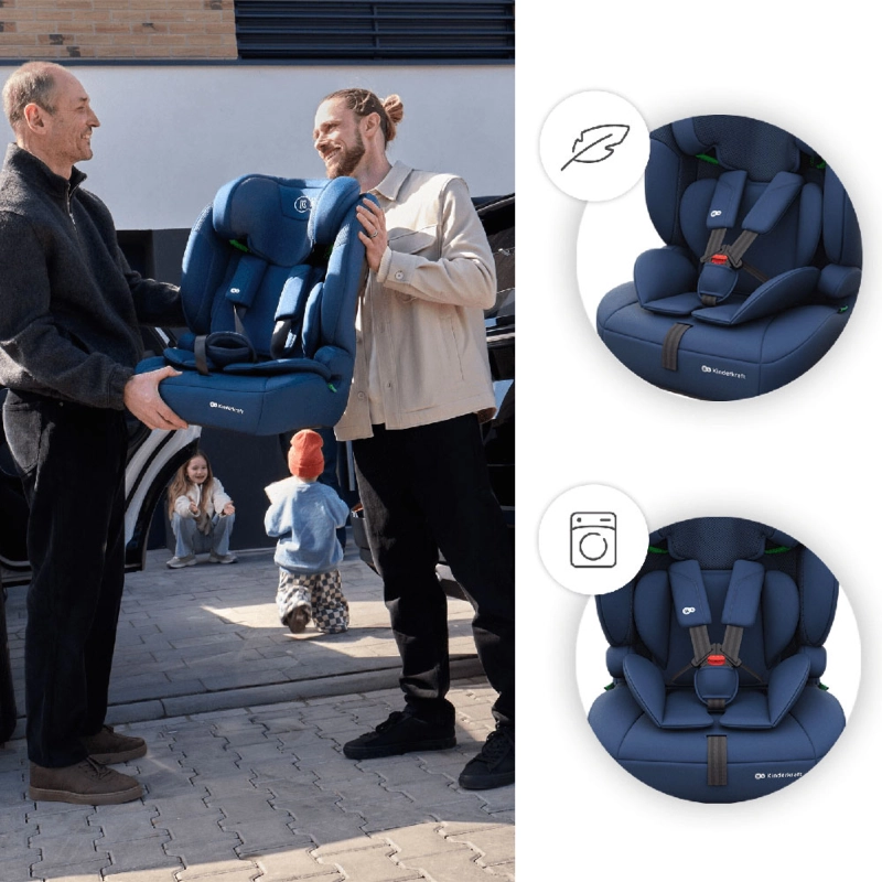 Lekki fotelik samochodowy dla dziecka