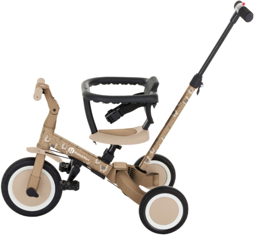 Petite Mars Turbo trójkołowy rowerek dziecięcy 5w1 Edycja Limitowana Llama Vibes brązowy