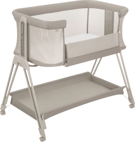 Lionelo Luna - dostawne łóżeczko niemowlęce 2w1 | Beige Sand