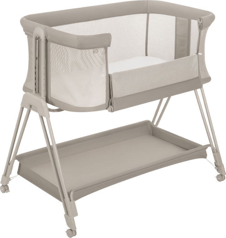 Lionelo Luna dostawne łóżeczko dla dziecka 2w1 beżowe