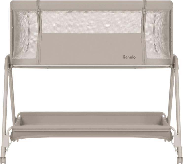 Lionelo Luna łóżeczko dostawne  2w1 dla dziecka beżowe