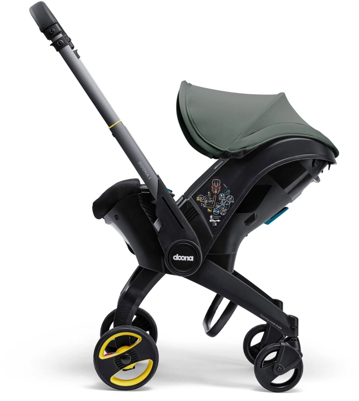 Doona i mobilny fotelik samochodowy kolor forest grey