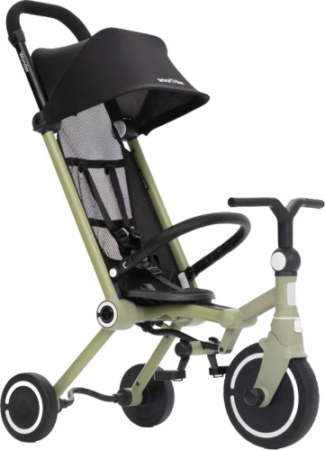 SmarTrike Wonder - dziecięcy rowerek trójkołowy z funkcją wózka | Oliwkowy