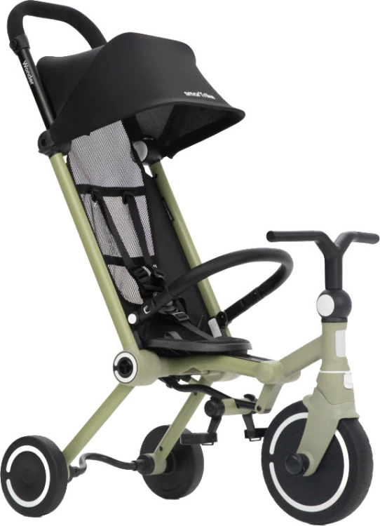 Smartrike Wonder trójkołowy rowerek dziecięcy 2w1 z funkcją wózka kolor zielony