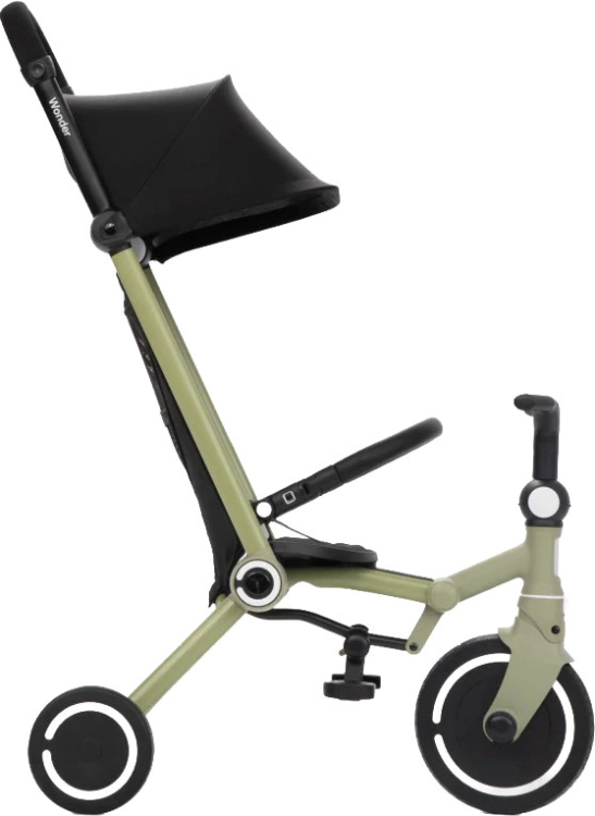Smartrike Wonder trójkołowy rowerek dziecięcy 2w1 z funkcją wózka kolor zielony