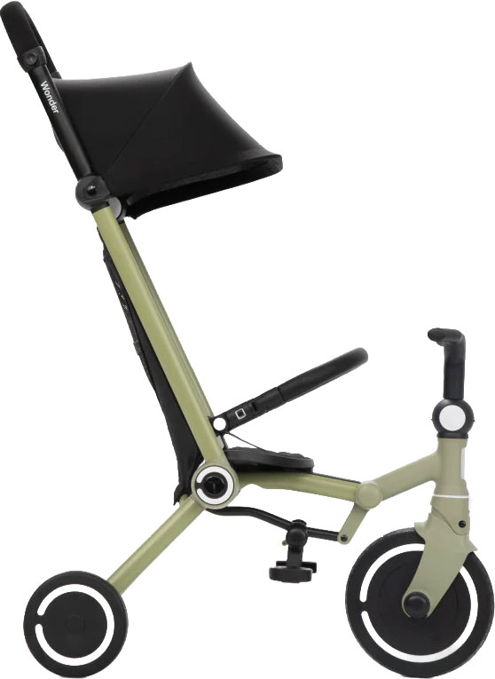 Smartrike Wonder trójkołowy rowerek dziecięcy 2w1 z funkcją wózka kolor zielony