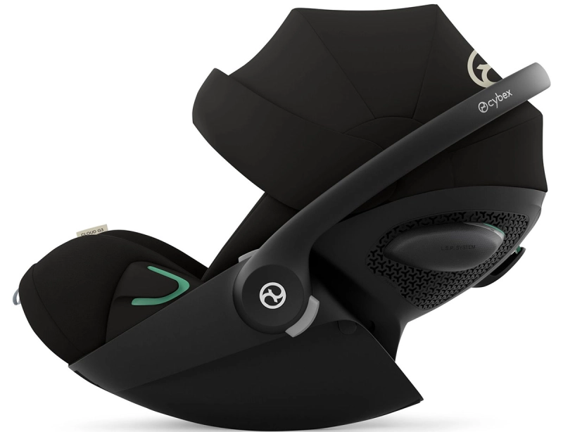 Cybex-Cloud-G3-fotelik-samochodowy-0-13-kg-Magic-Black z rozkładanym oparciem