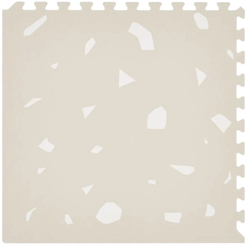 Olya Kids - mata piankowa puzzle | Terrazzo Taupe