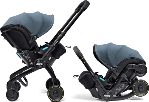 Doona X rozkladany fotelik samochodowy i wozek w jednym niebieski ocean blue