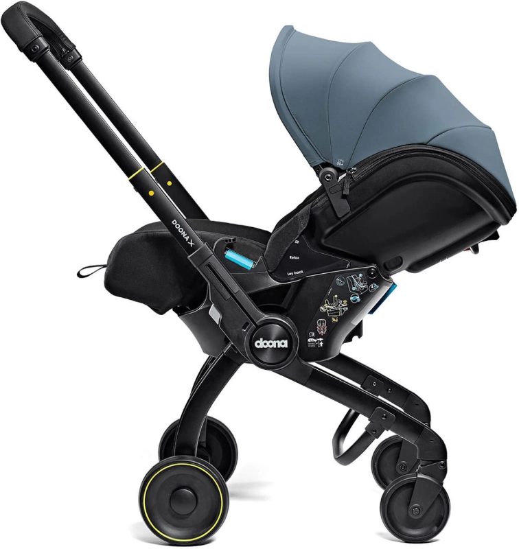 Doona X rozkladany fotelik samochodowy i wozek w jednym niebieski ocean blue