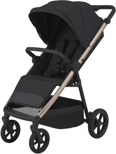 Espiro Pearl - spacerowy wózek dziecięcy | 110 Black Pearl