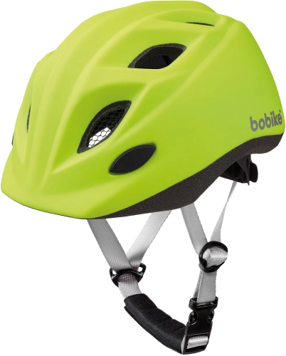 Bobike GO - kask rowerowy dla dzieci | S Firefly Fluo (52-56 cm)